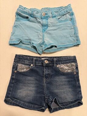 2 Pairs Girls Shorts